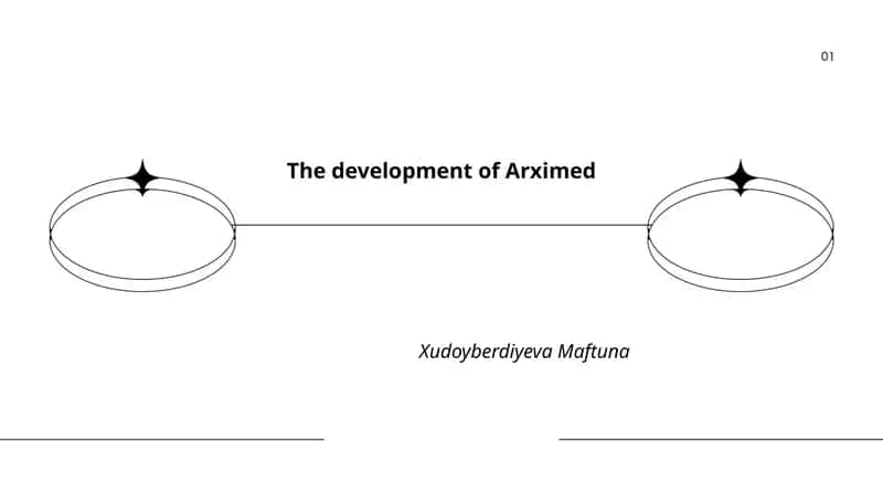 The development of Arximed 1