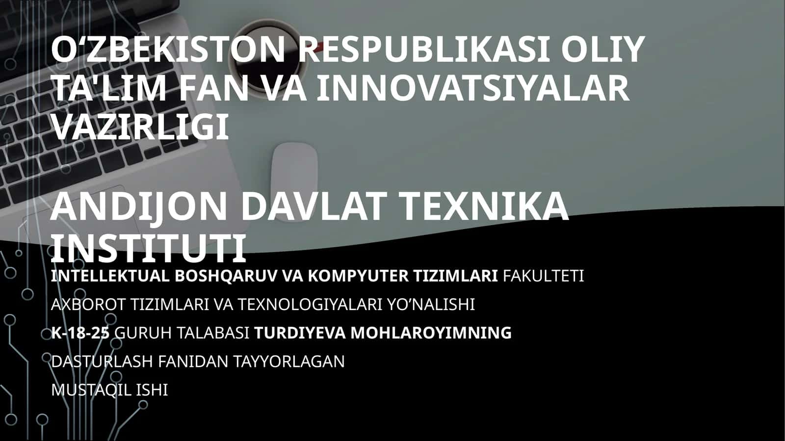 Overloading: funksiya va operatorlarni qayta yuklash 1