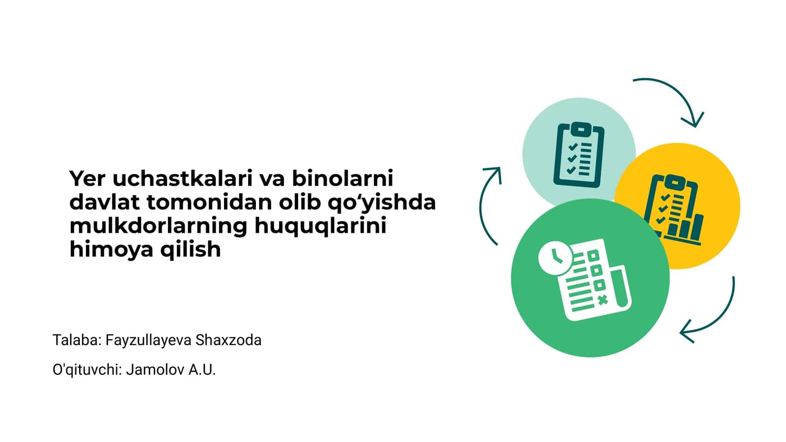 Mulk Huquqini Himoya Qilish 1