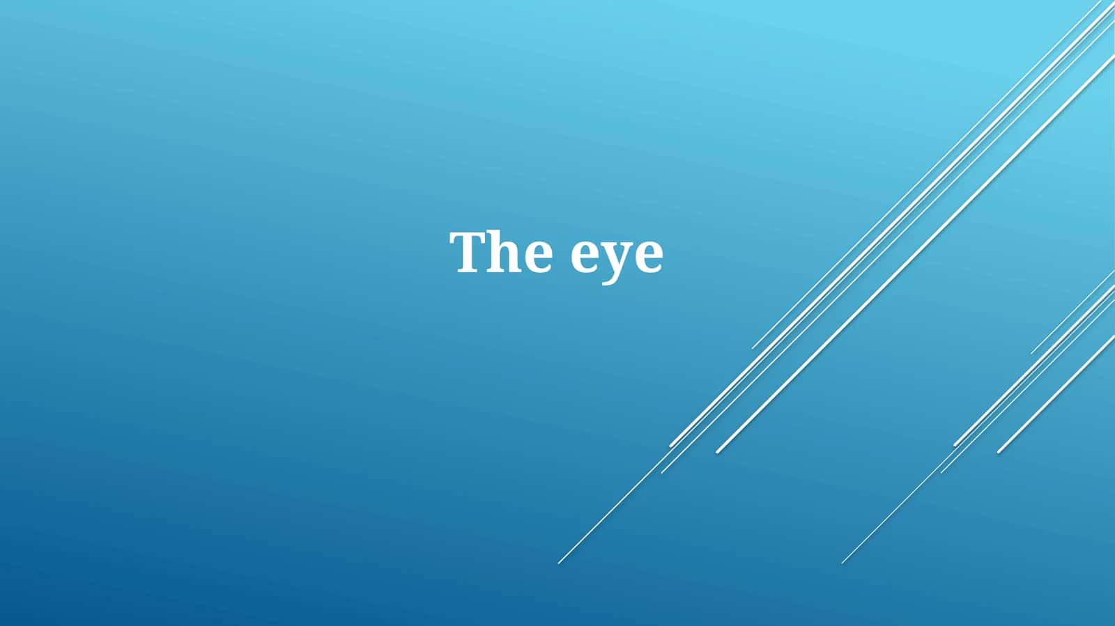 Theeye 1