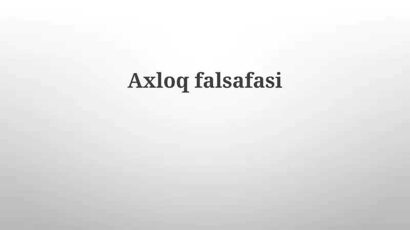 Axloqfalsafasi 1