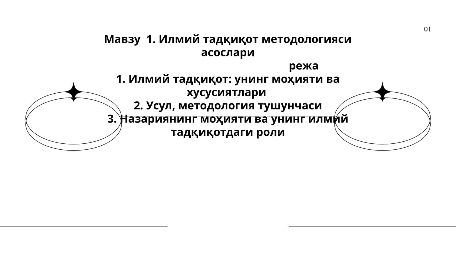 Илмий тадқиқот методологияси асослари 1