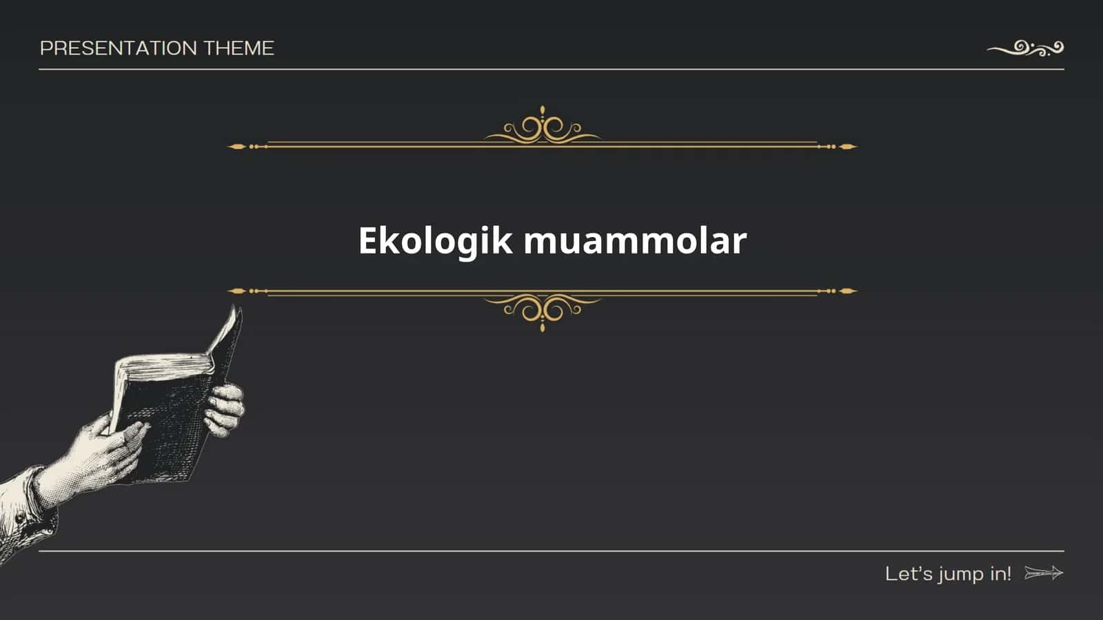 Ekologik muammolar 1