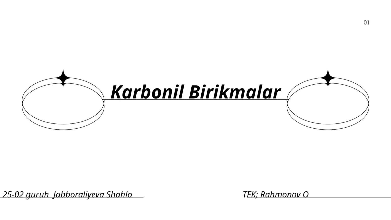 Karbonil birikmalar 1
