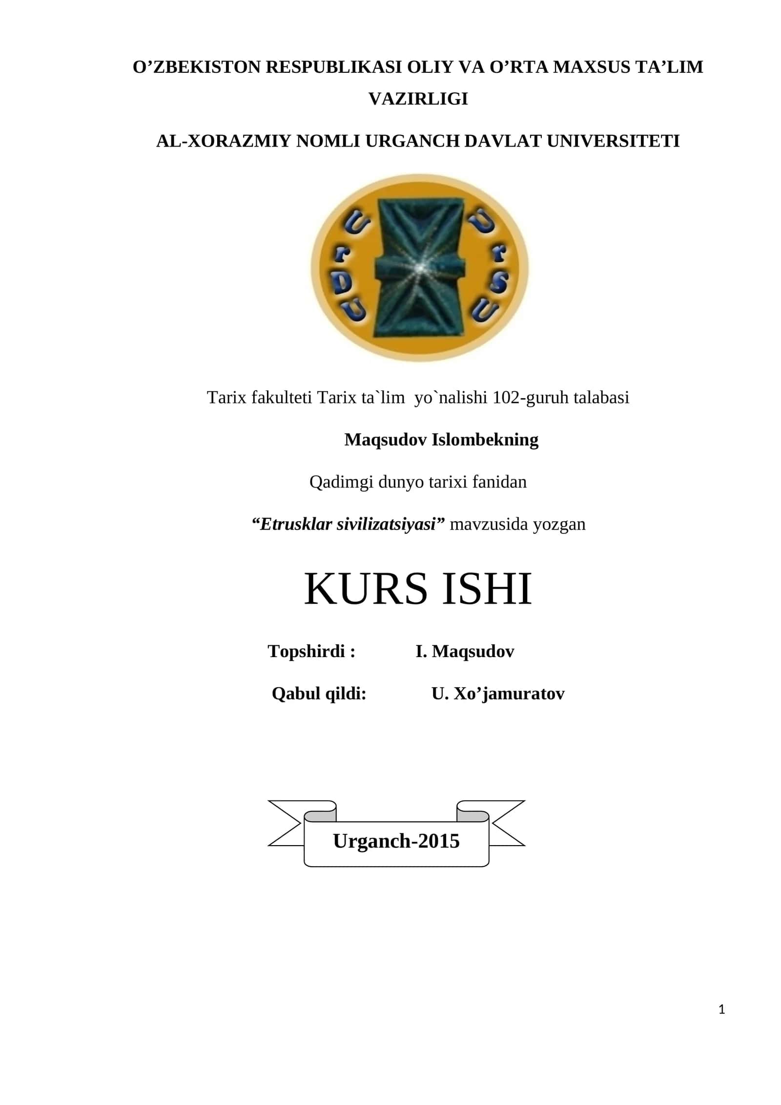 Etrusklar sivilizatsiyasi 1