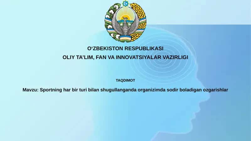 Sportning har bir turibilanshugullanganda organizimda sodir boladigan ozgarishlar 1