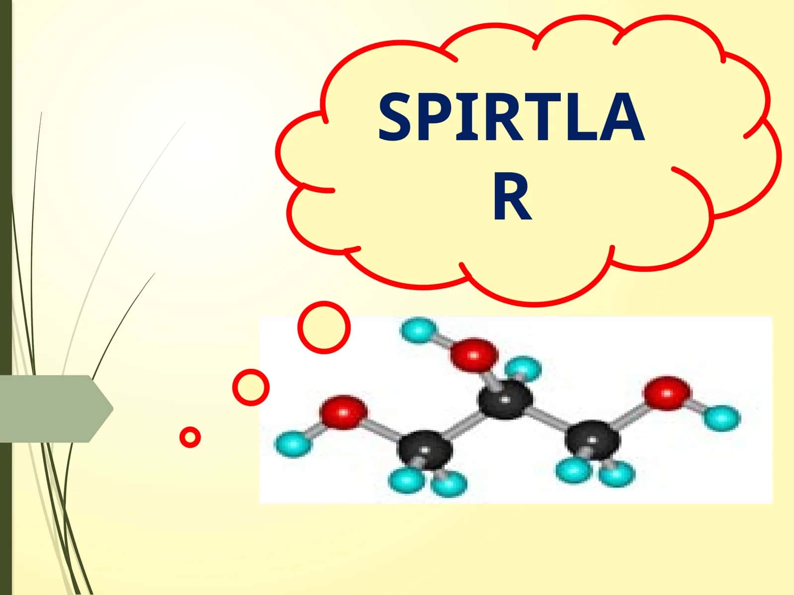 bir va ko'p atomli SPIRTLAR 1