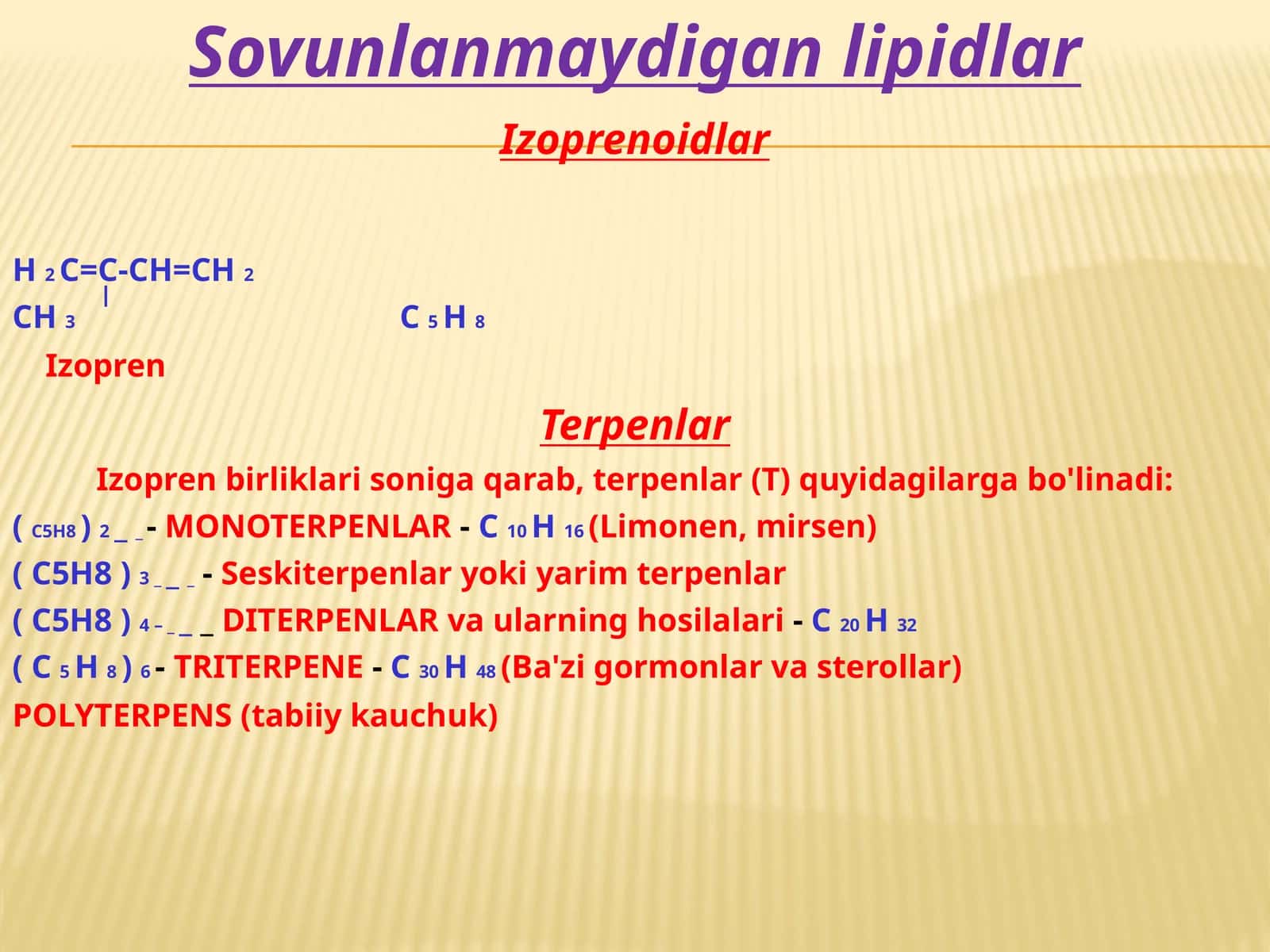 sovunlanmaydigan lipidlar 1