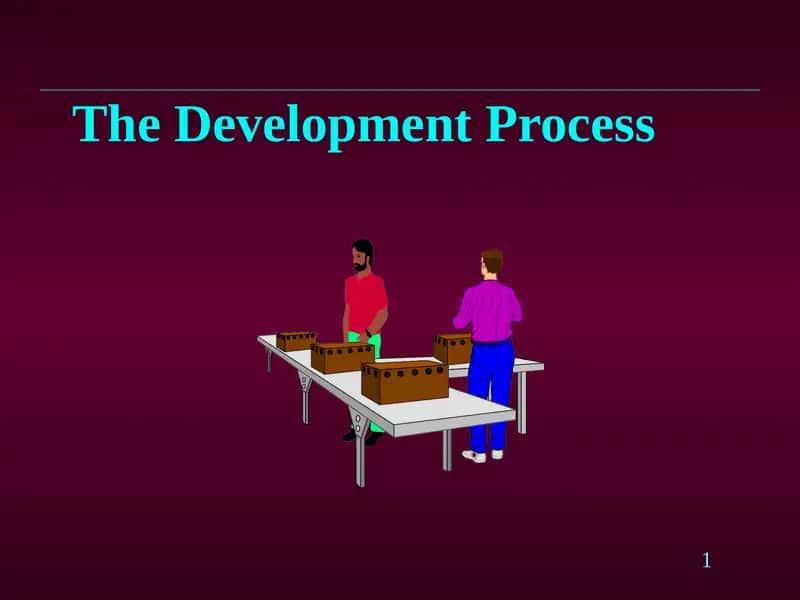 Process Planning & Design 1