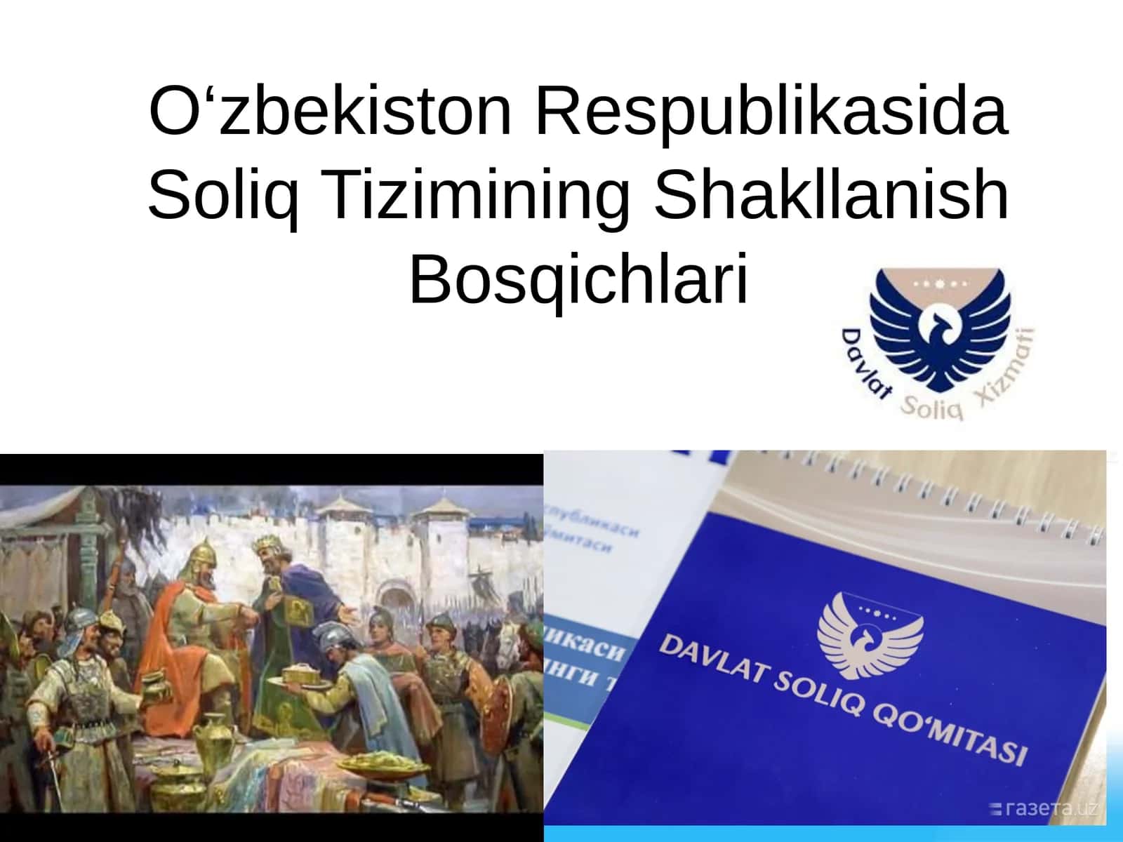 O‘zbekiston Respublikasida Soliq Tizimining Shakllanish Bosqichlari 1