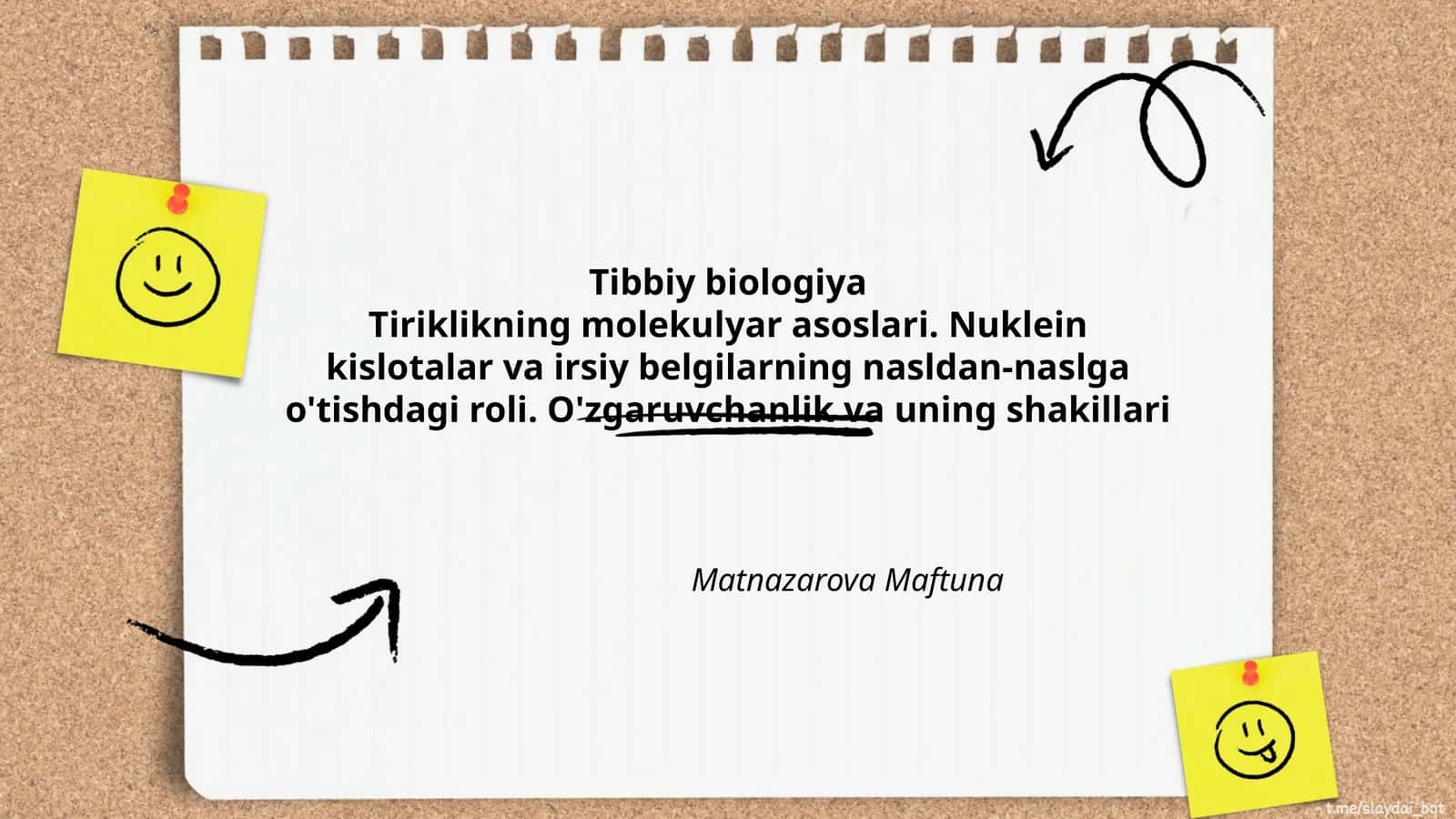 Tibbiy biologiya 1
