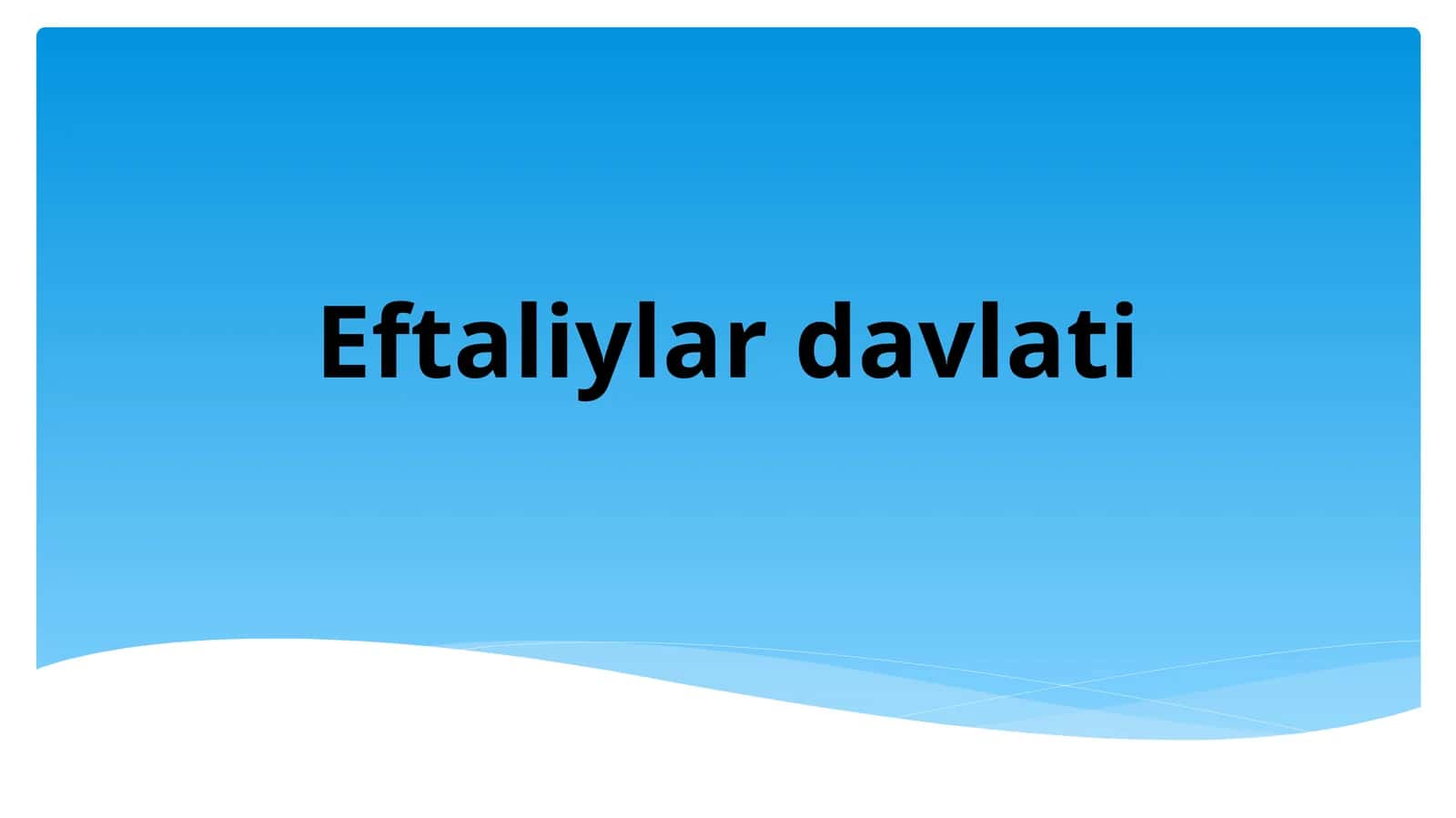 Eftaliylar davlati 1