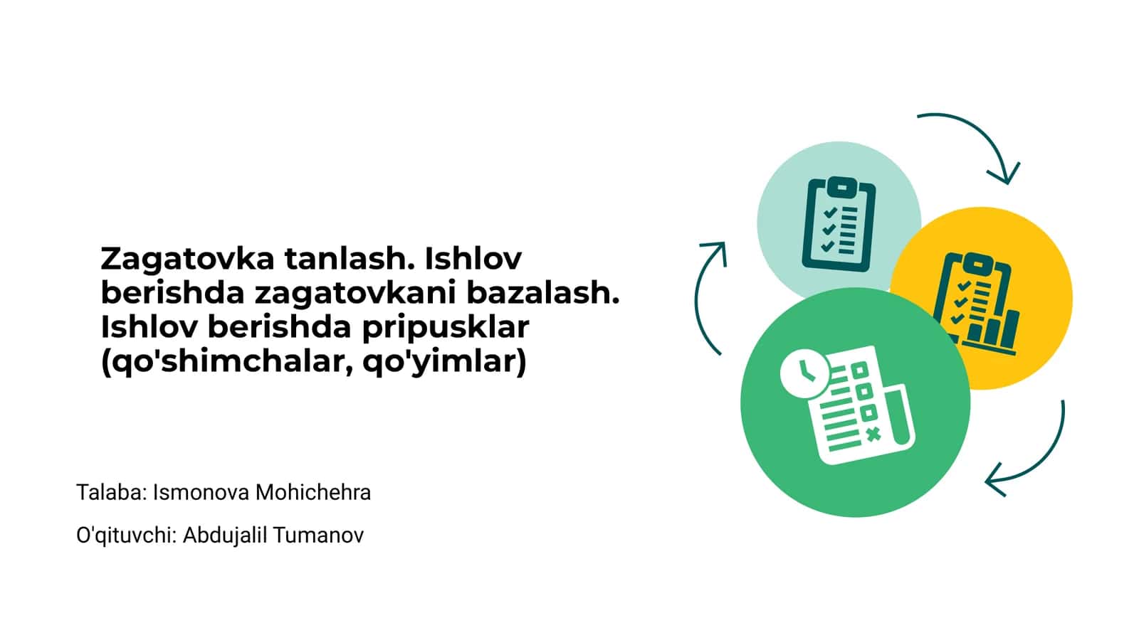 Zagatovka tanlash 1