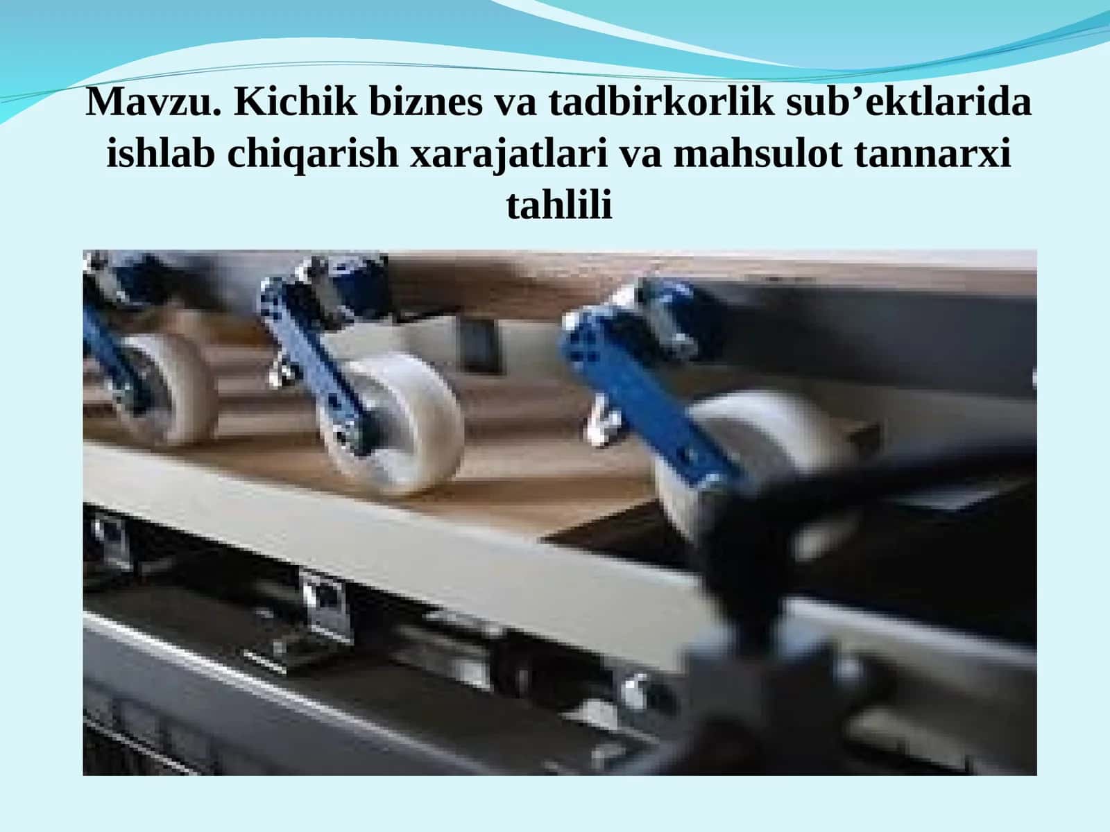 Kichik biznes va tadbirkorlik sub’ektlarida ishlab chiqarish xarajatlari va mahsulot tannarxi tahlili 1