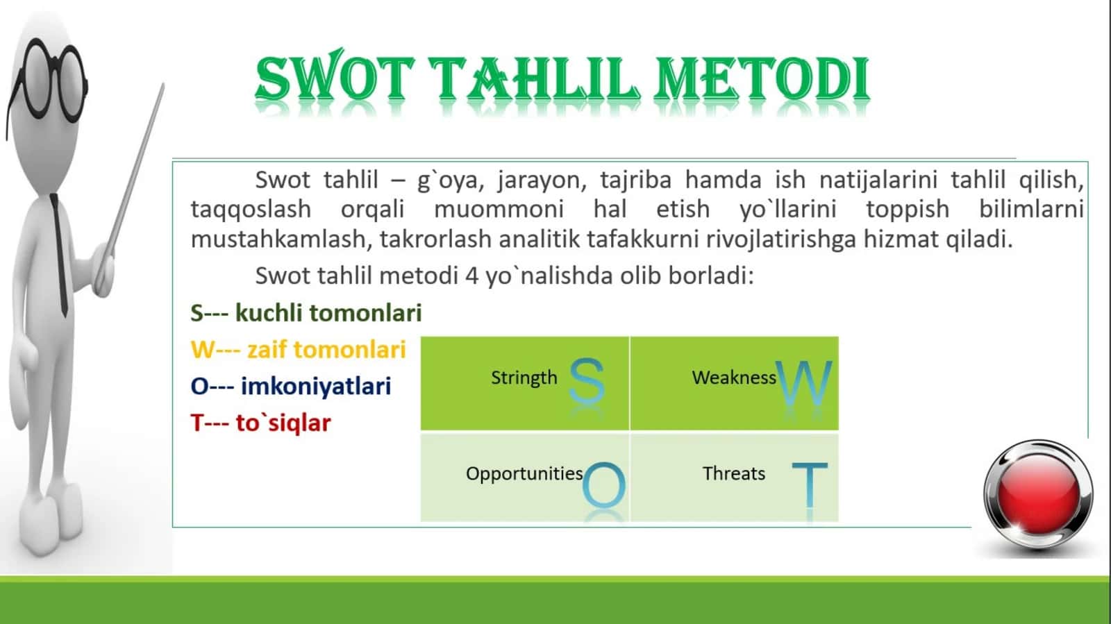 Informatikafanini o‘qitish metodikasi bo‘yicha asosiy tushunchalar, maqsad va vazifalari 1