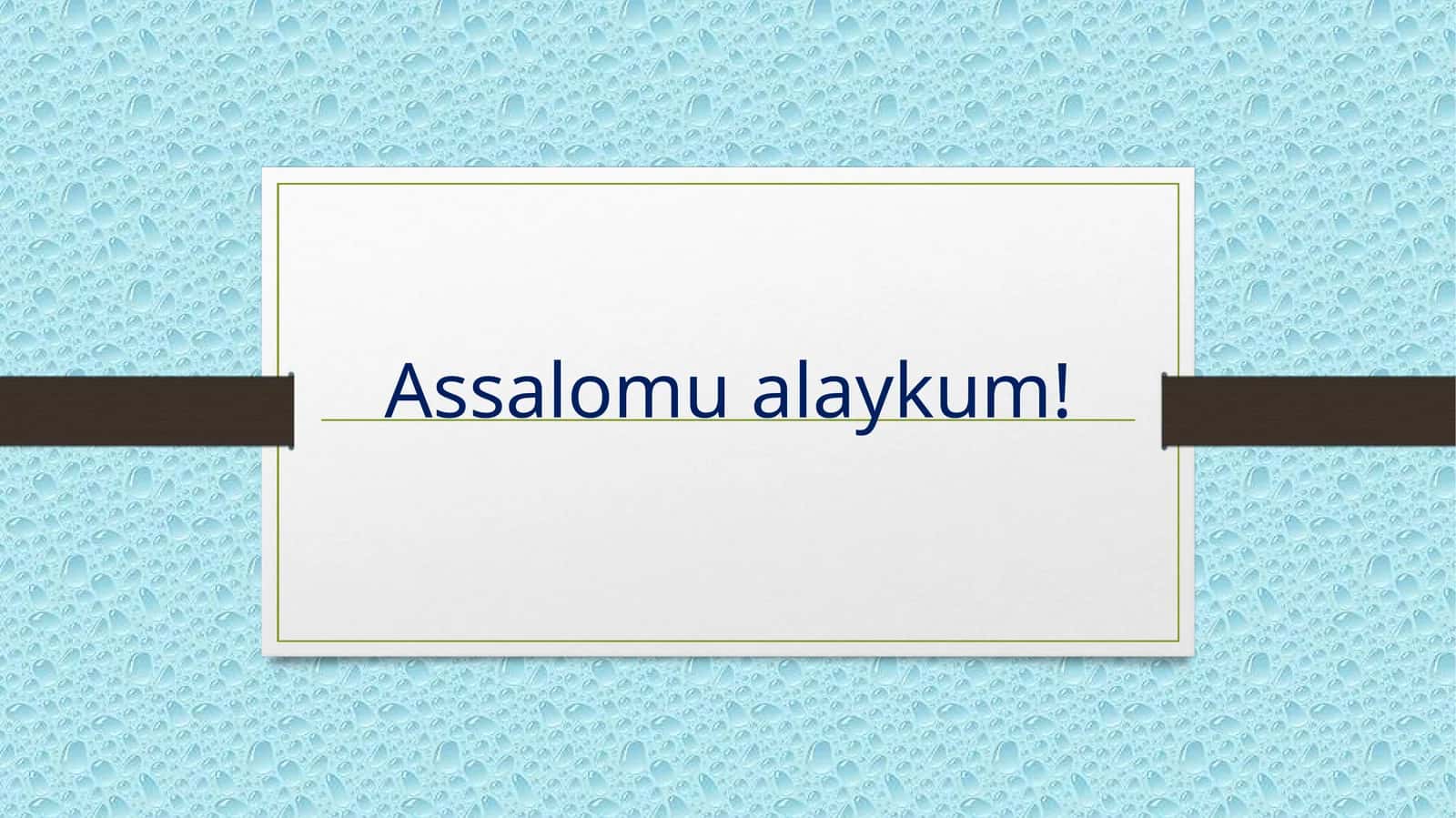 Tarbiya jarayonining mohiyati va mazmuni. Tarbiya qonuniyatlari va tamoyillari 1