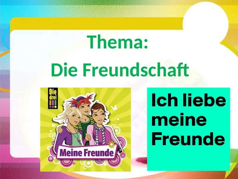 Die Freundschaft 1