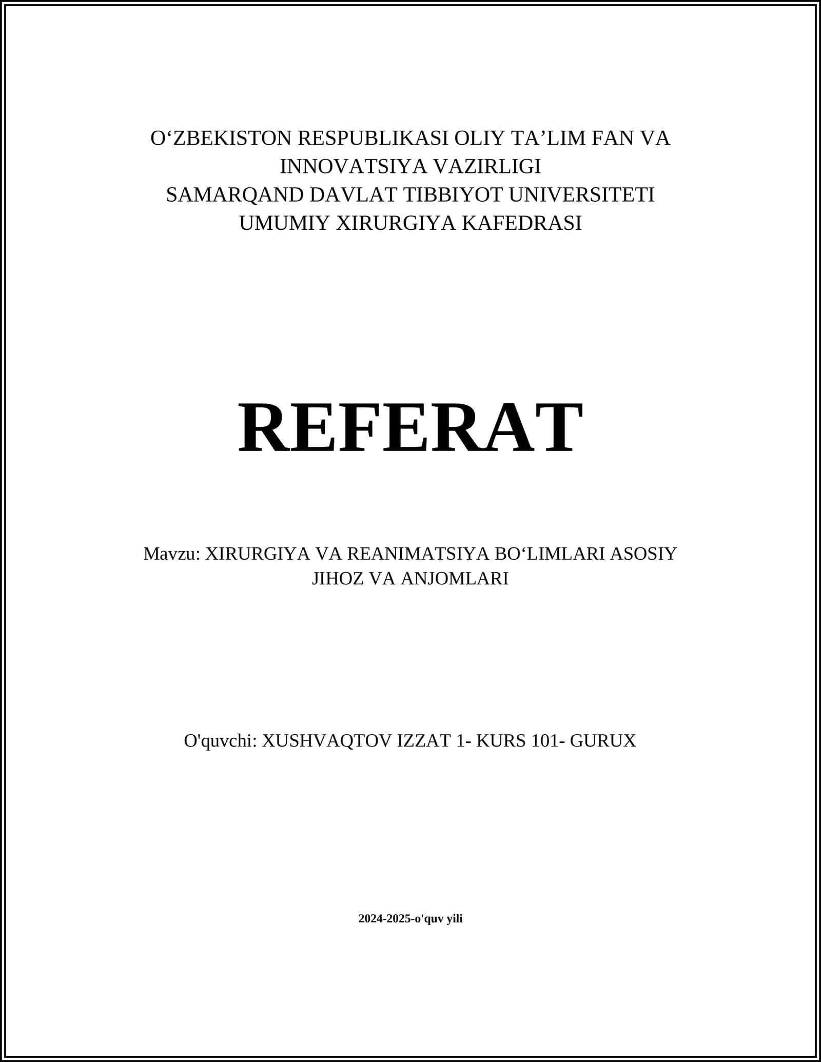 Anesteziya apparatlari 1