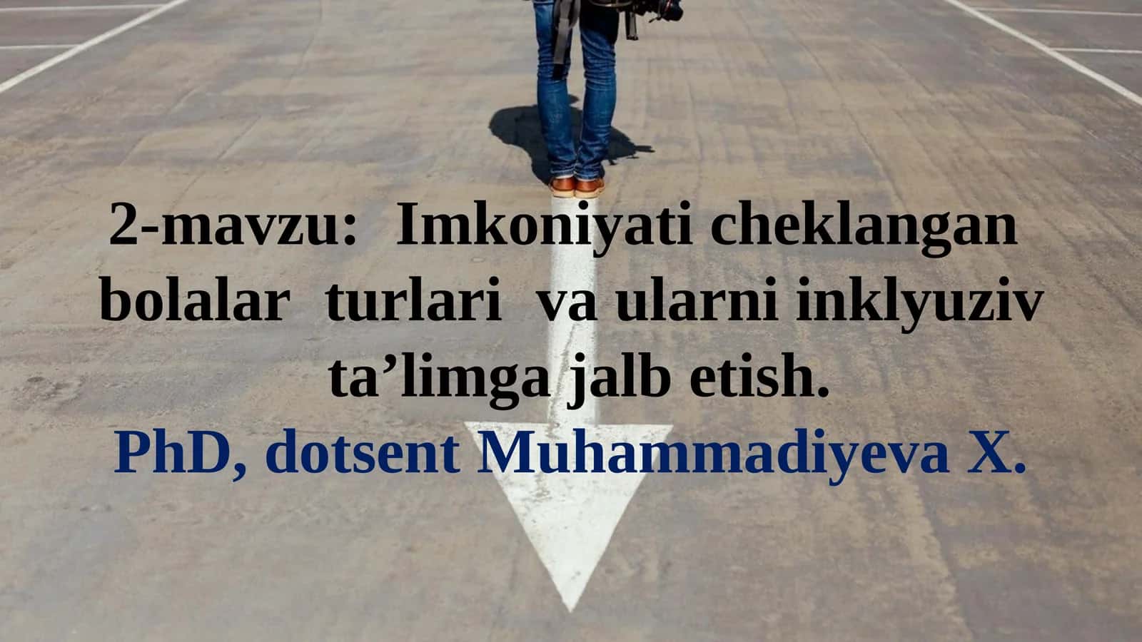 Inklyuziv tilim 1