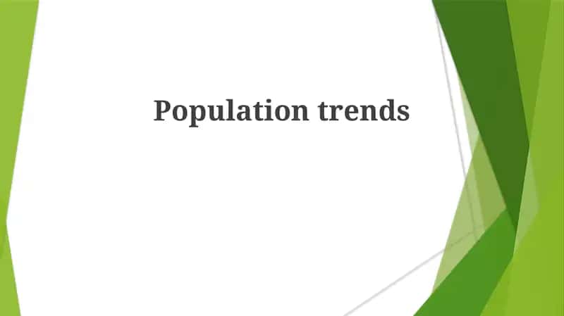 Population Trends 1