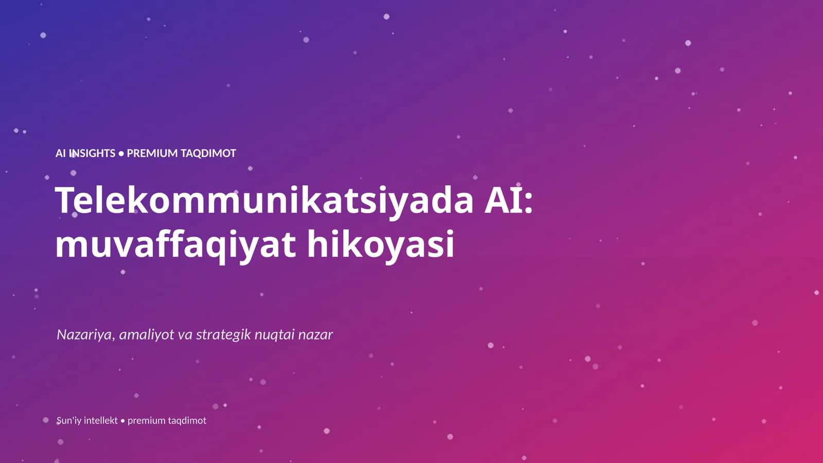 Premium Taqdimot 1