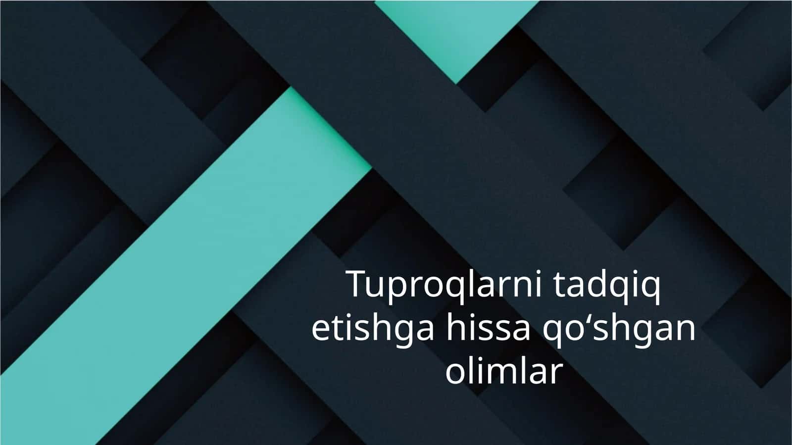 Tuproqlarni tadqiq etishga hissa qoʻshgan olimlar 1