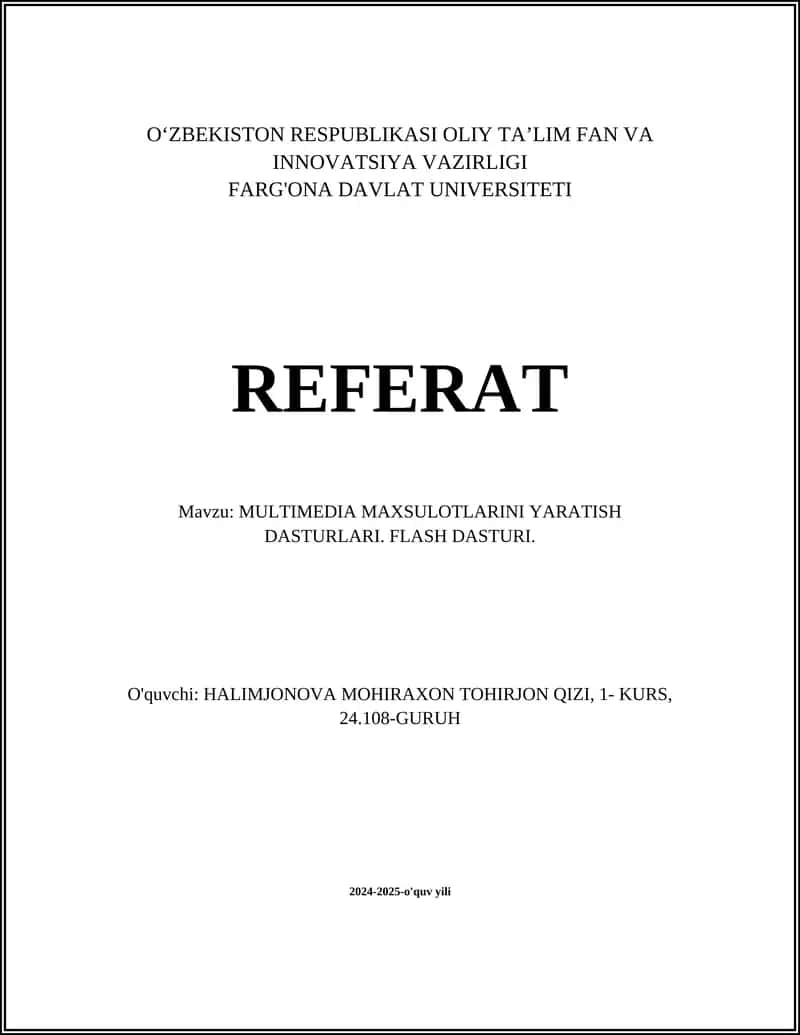 Flash Dasturi 1