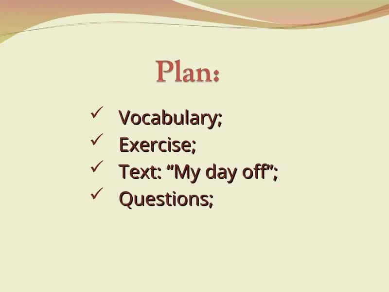 Vocabulary 1