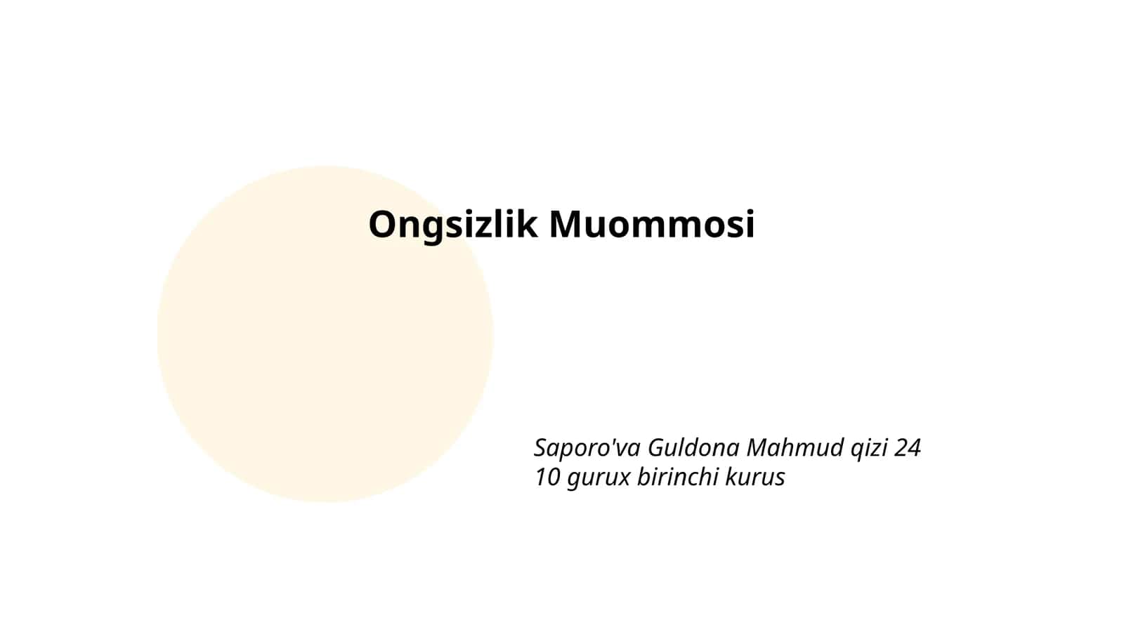 Iqtisodiy tengsizlik 1