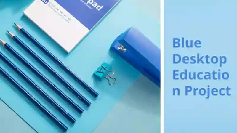 Blue Desktop Education Project 1