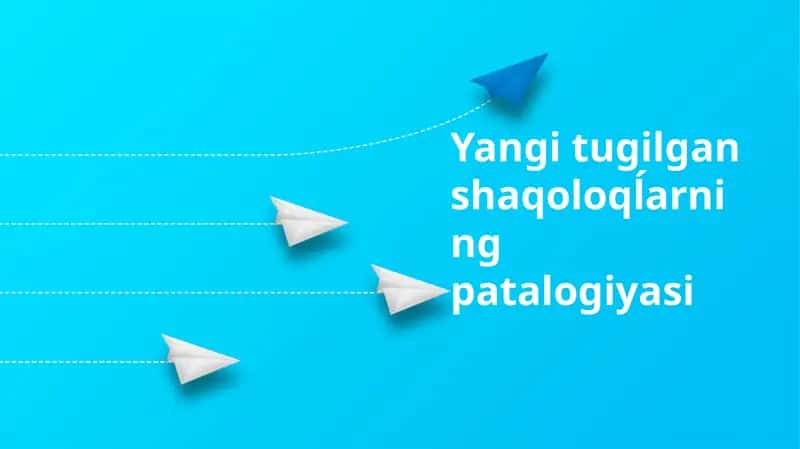 Yangi tug'ilgan chaqaloqlar patologiyasi 1