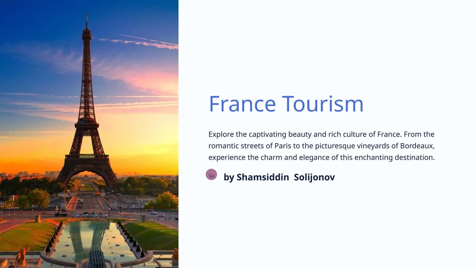 Top Tourist Destinations in France 1