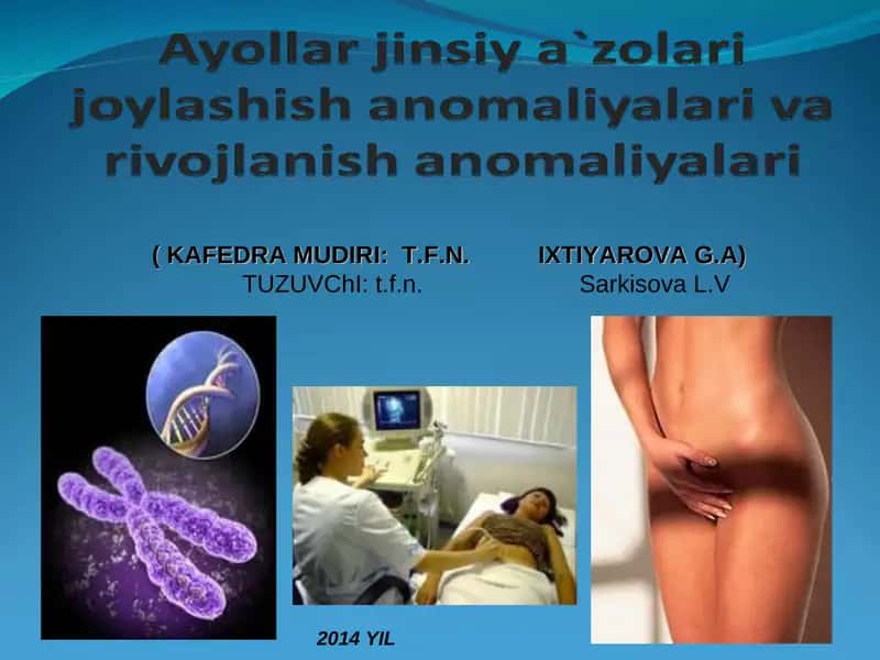 Jinsiy a`zolarning to`g`ri joylashishi nima degani? 1