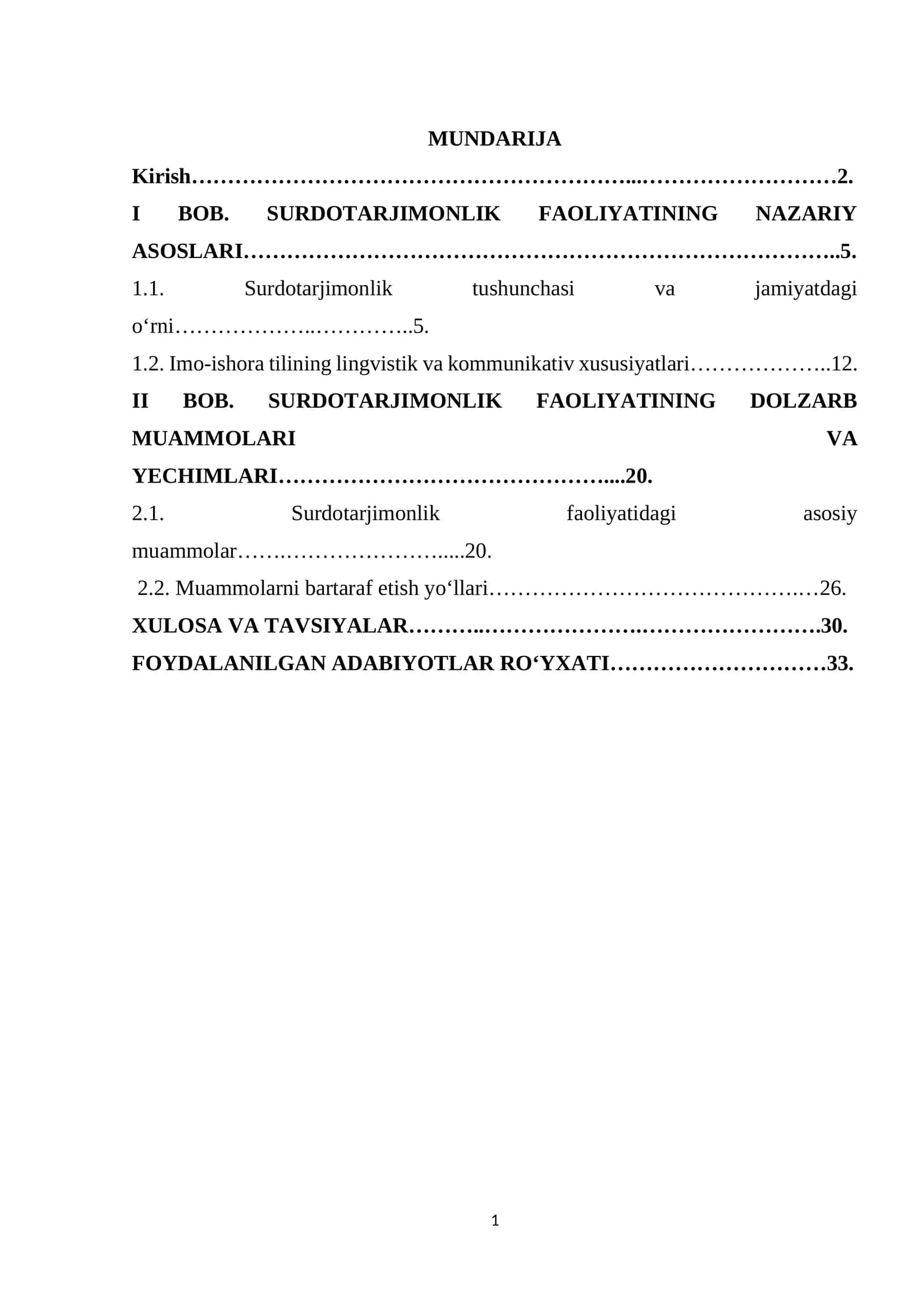 SURDOTARJIMONLIK FAOLIYATINING NAZARIY ASOSLARI VA DOLZARB MUAMMOLARI VA YECHIMLARI 1