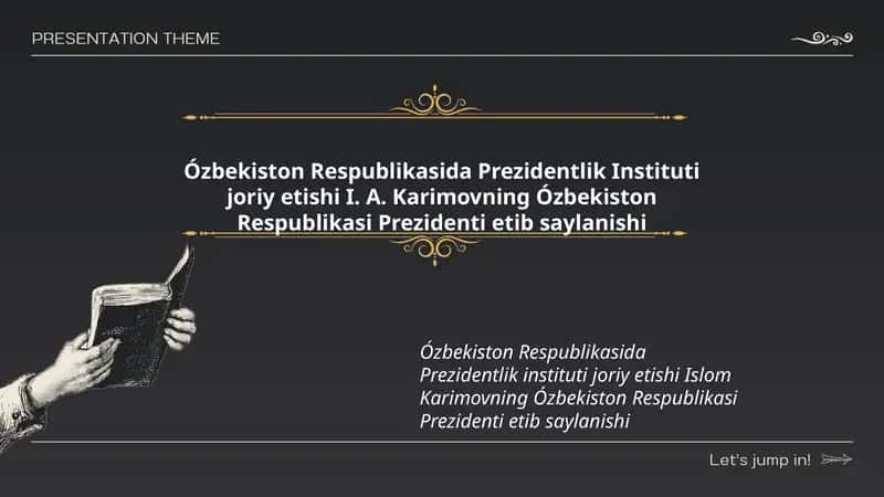 Prezidentlik Instituti 1