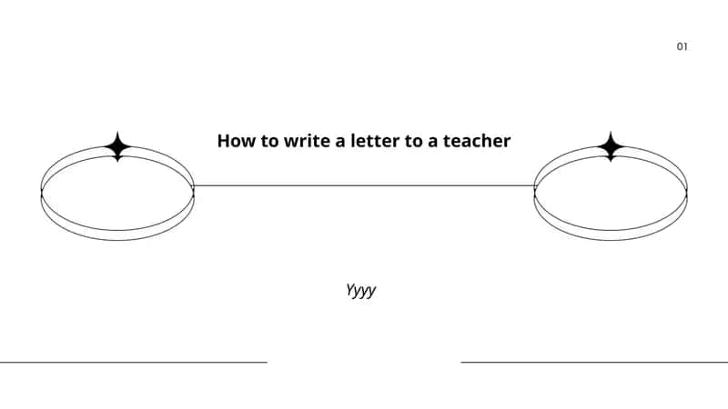 How to write a letter to a teacher 1