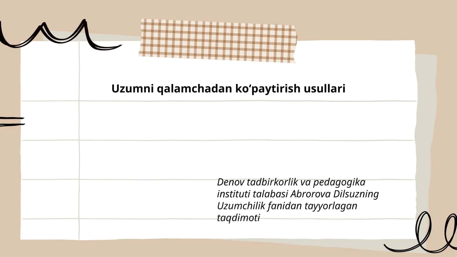 Uzumni qalamchadan koʻpaytirish usullari 1