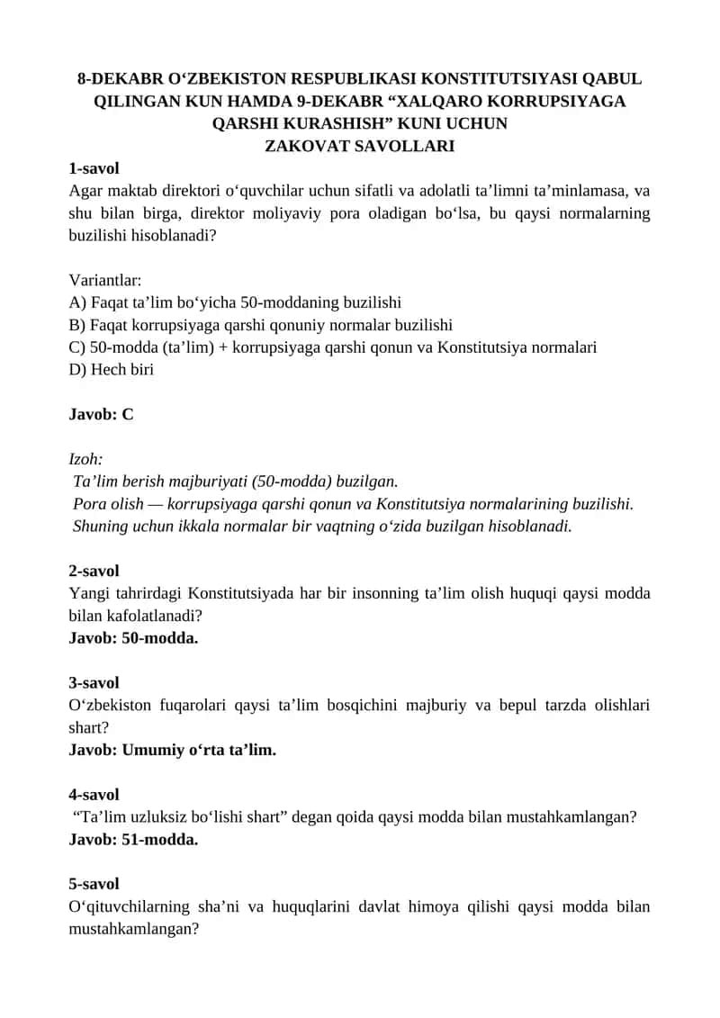Zakovat Savollari 1
