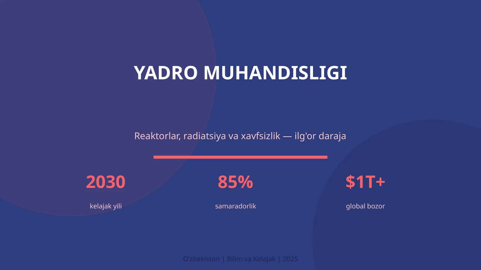 YADRO MUHANDISLIGI 1