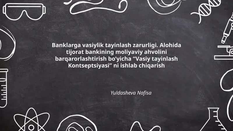 Vasiy tayinlash Kontseptsiyasi 1