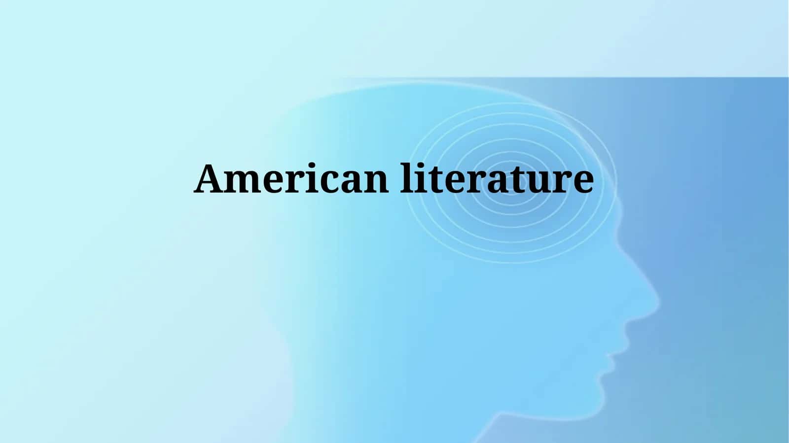 Modernism in American Literature 1