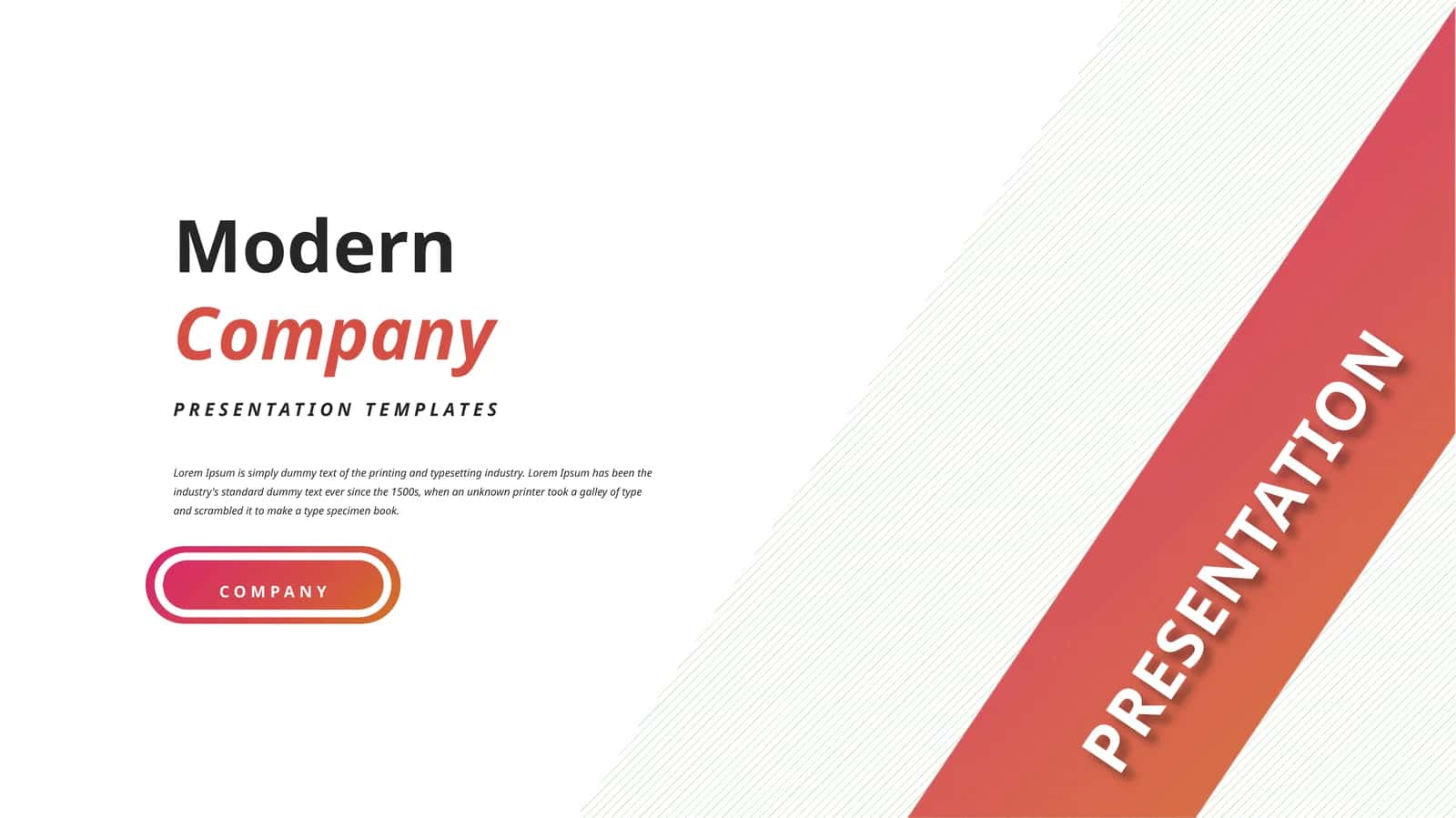 Modern company the time is now 1