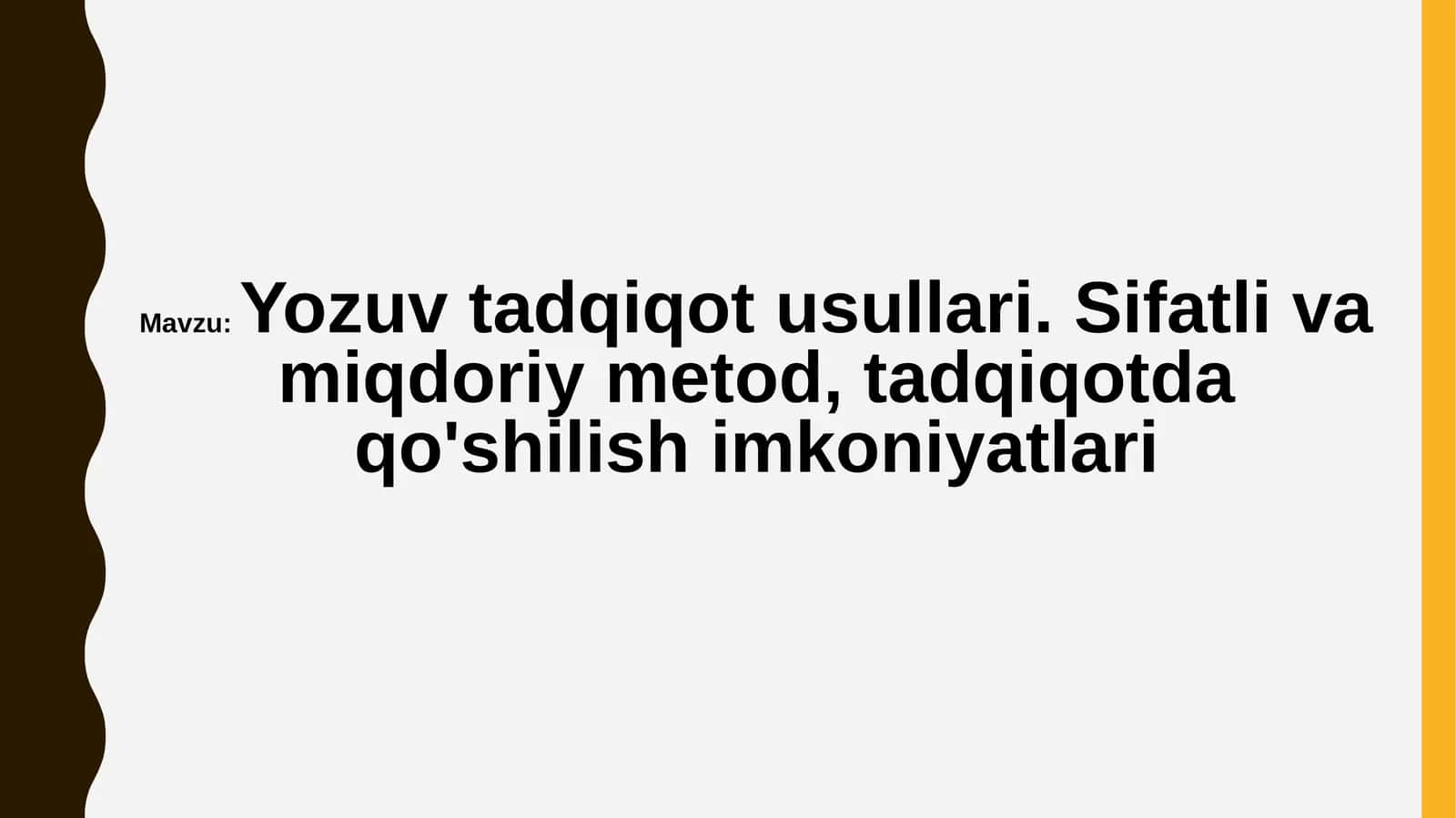 Yozuv tadqiqot usullari 1