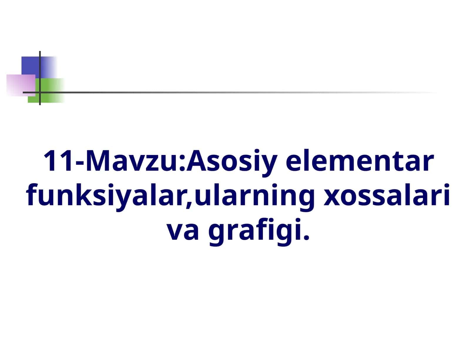 Funksiyalar 1