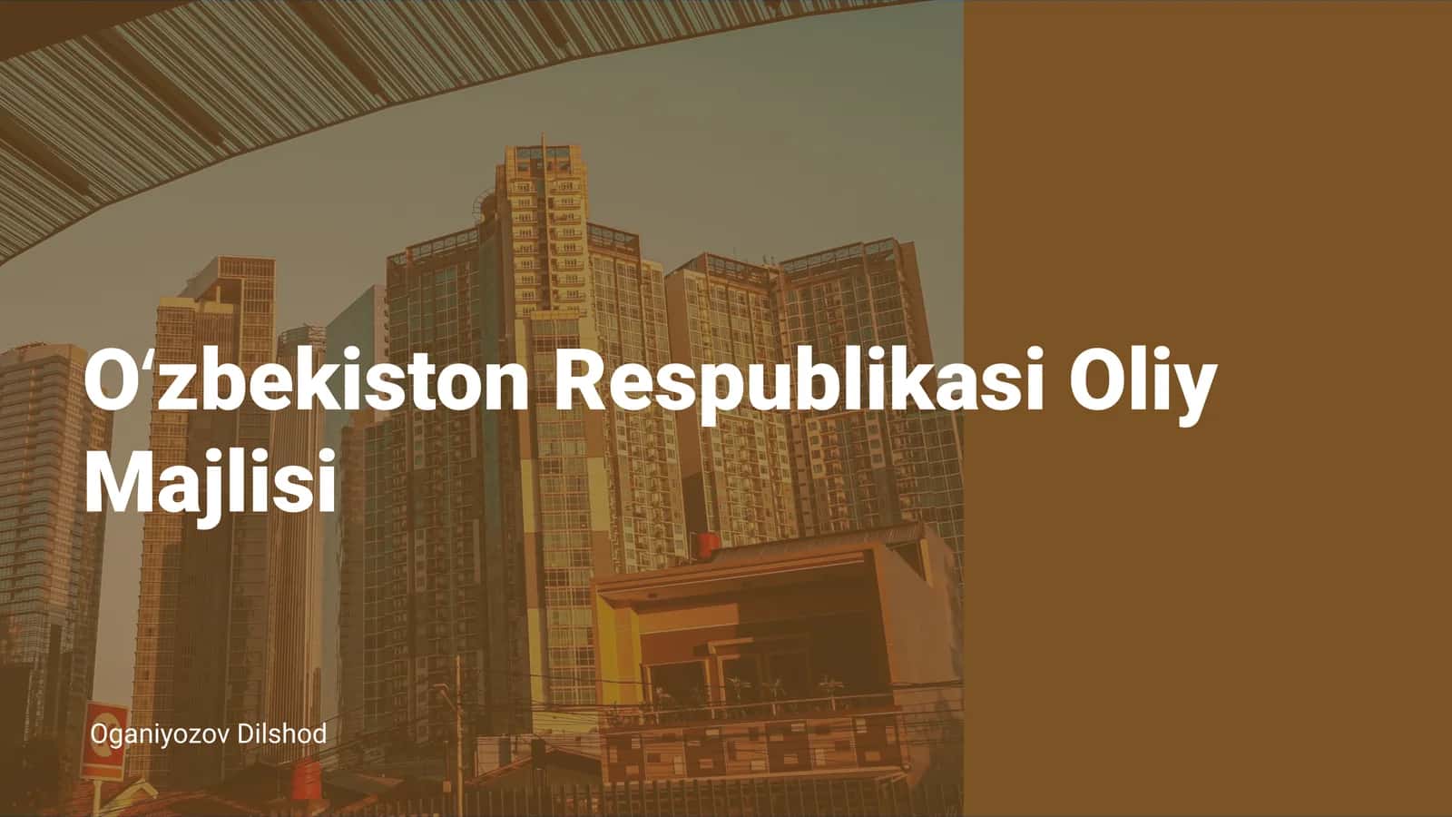 Oʻzbekiston Respublikasi Oliy Majlisi 1