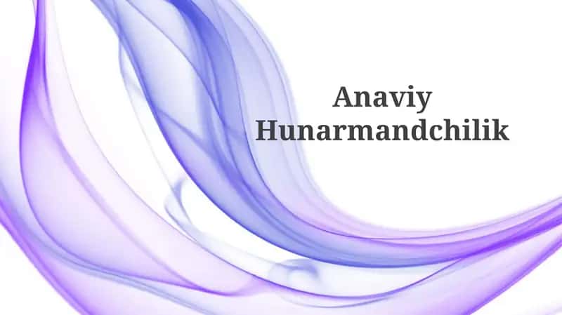 Anaviy Hunarmandchilik 1