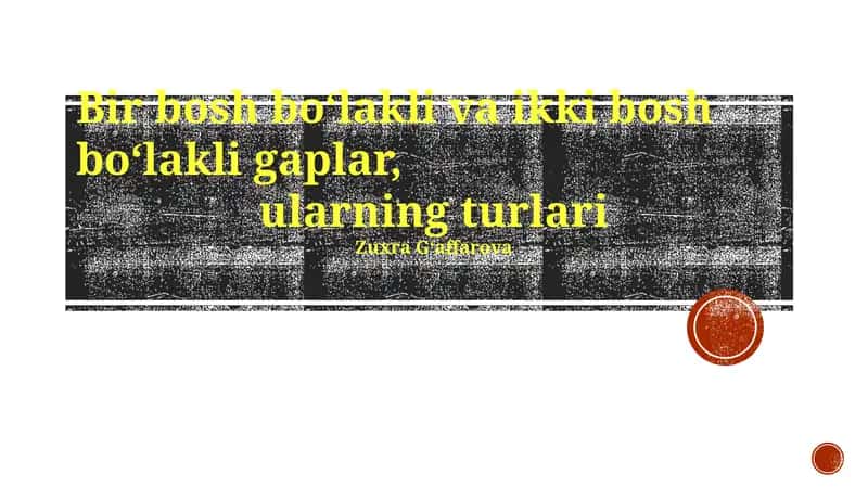 Ikki Bandli Gaplarning Turlari 1