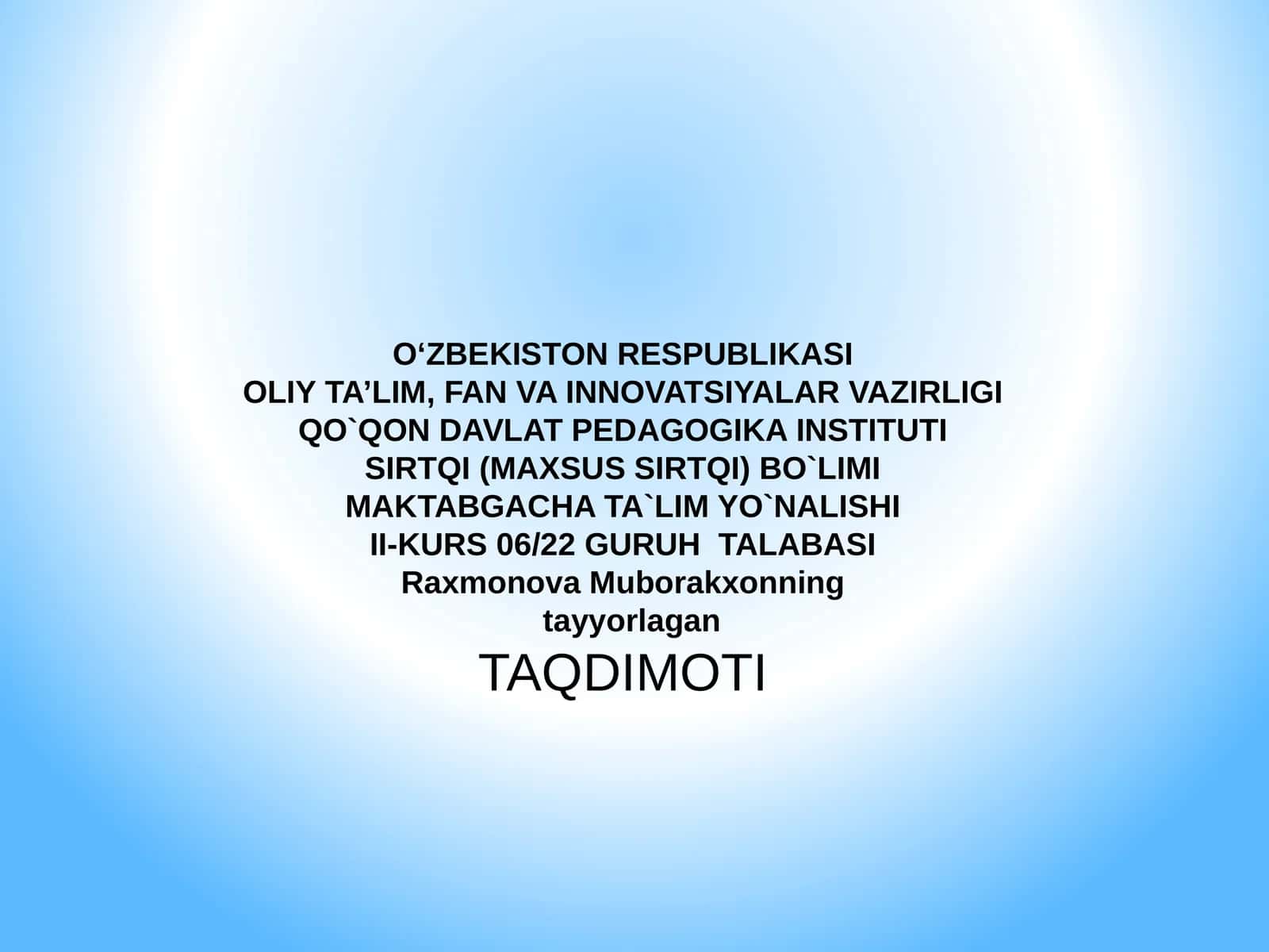 MTM damehnat tarbiyasi 1