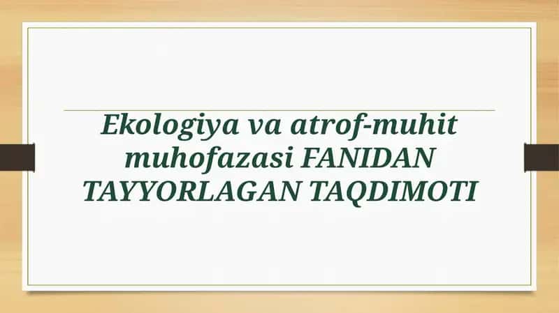 NOOSFERA TUSHUNCHASI VA ATROF MUHIT TUSHUNCHASI 1