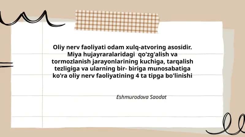 Oliy nerv faoliyati 1